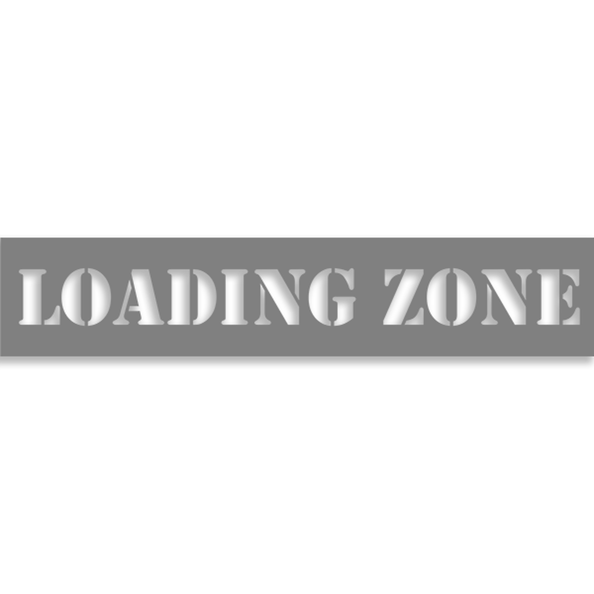 Loading Zone 2" x 10" Mylar Stencil