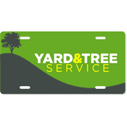 Tree Landscaping Industry Custom Front License Plate
