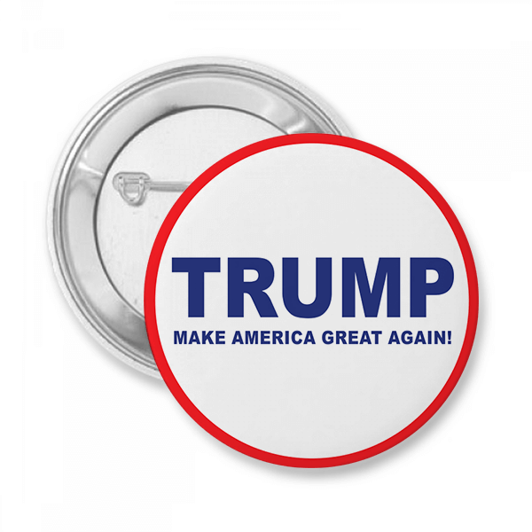 Trump Presidential Campaign Button