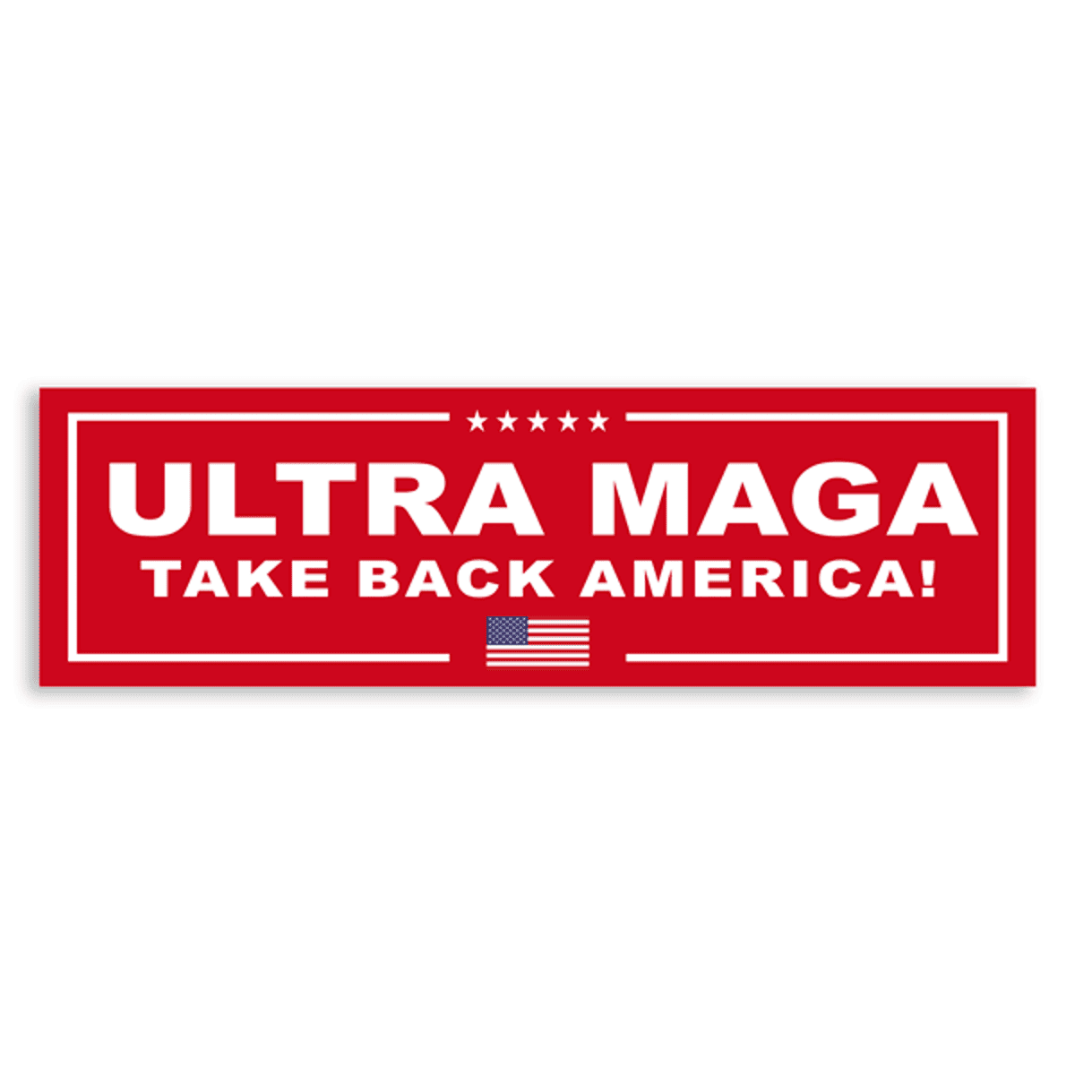 Take Back America Bumper Sticker