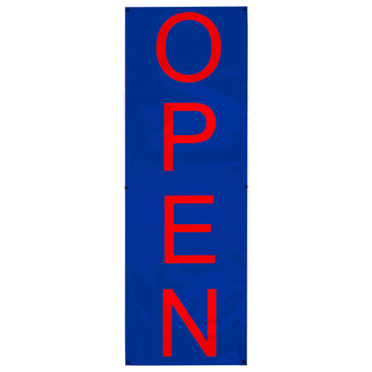 Vertical Open Banner | 6' x 2' 