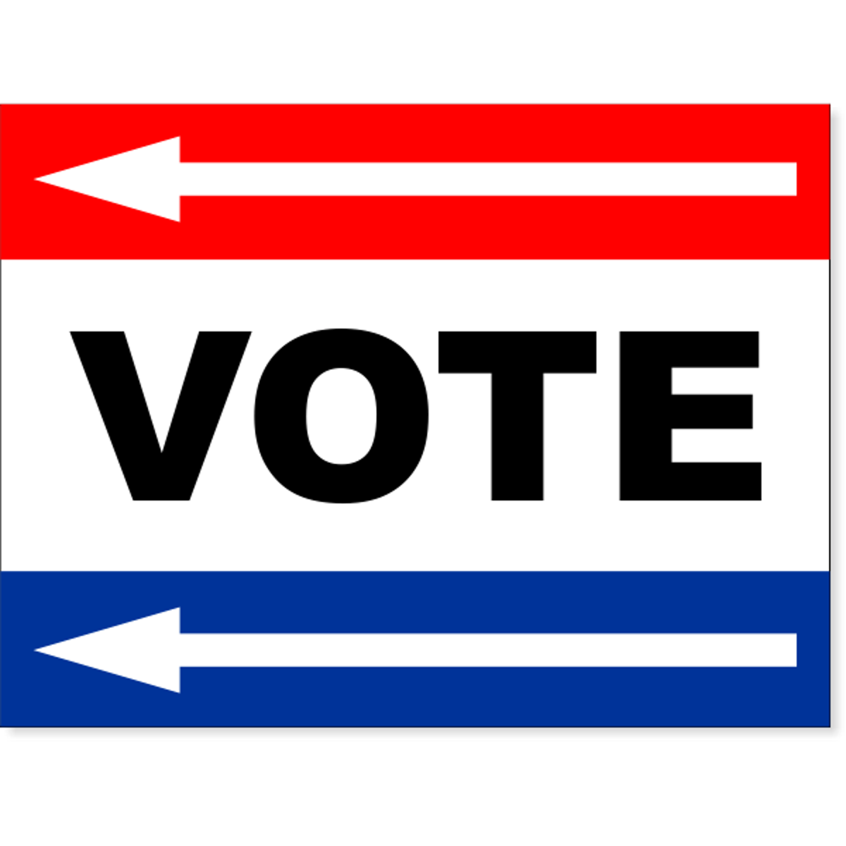 Vote Left Yard Sign | 18" x 24"