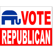 Vote Republican Yard Sign | 18" x 24"
