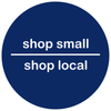 Shop Small Shop Local Business Reopening Window Decal