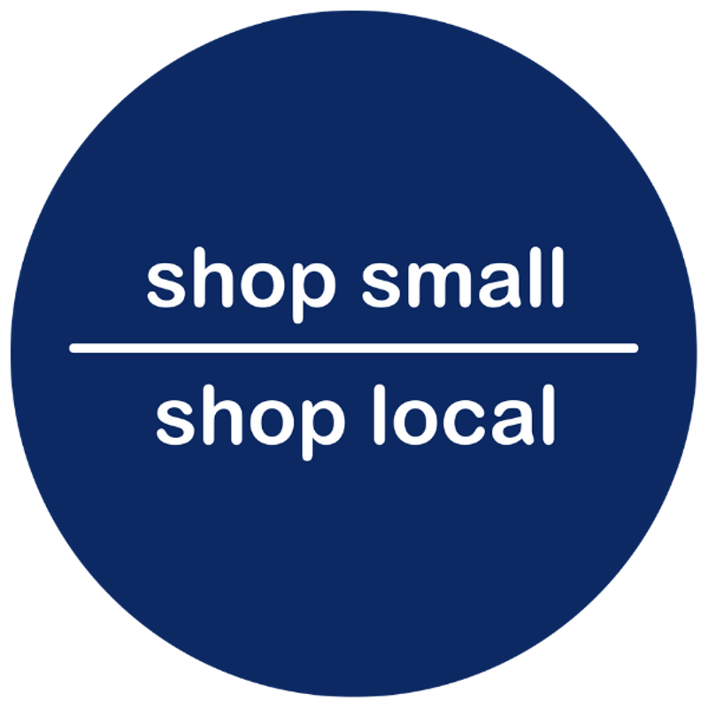 Shop Small Shop Local Business Reopening Window Decal