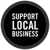 Support Local Business Business Reopening Window Decal