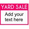 Yard Sale Sign