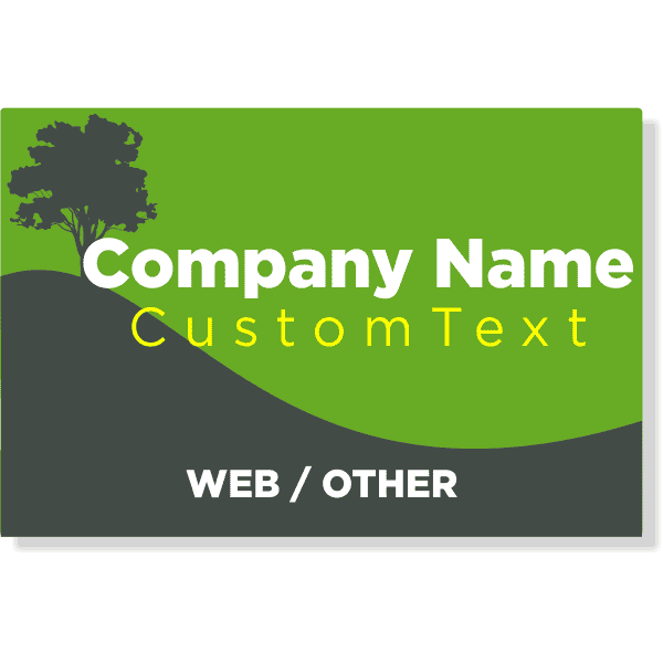 Yard Service Car Magnet