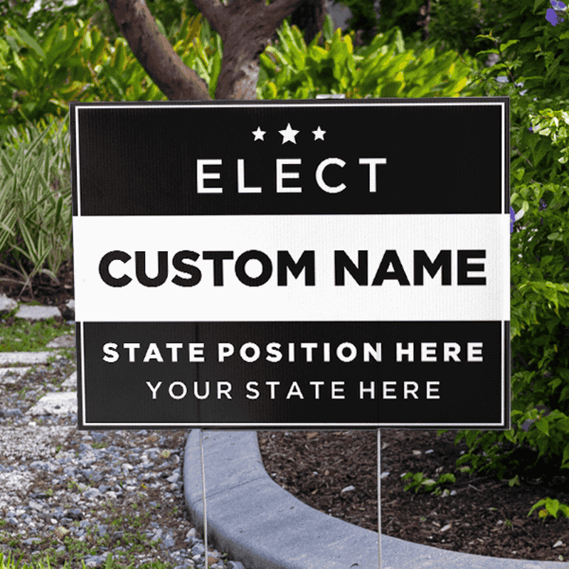 Generic Custom Political Yard Sign