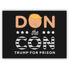 Don the Con Funny Political Yard Sign