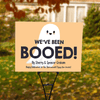 We've Been Bood with Cute Ghost Custom Halloween Yard Sign Lifestyle