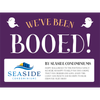 We've Been Booed with Custom Logo Yard Sign