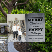 Merry Christmas Holiday Yard Sign
