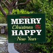 Have a Very Happy New Year Holiday Yard Sign