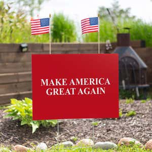 Set of American Flags Add On