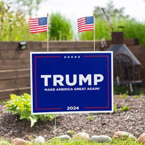 Set of American Flags Add On