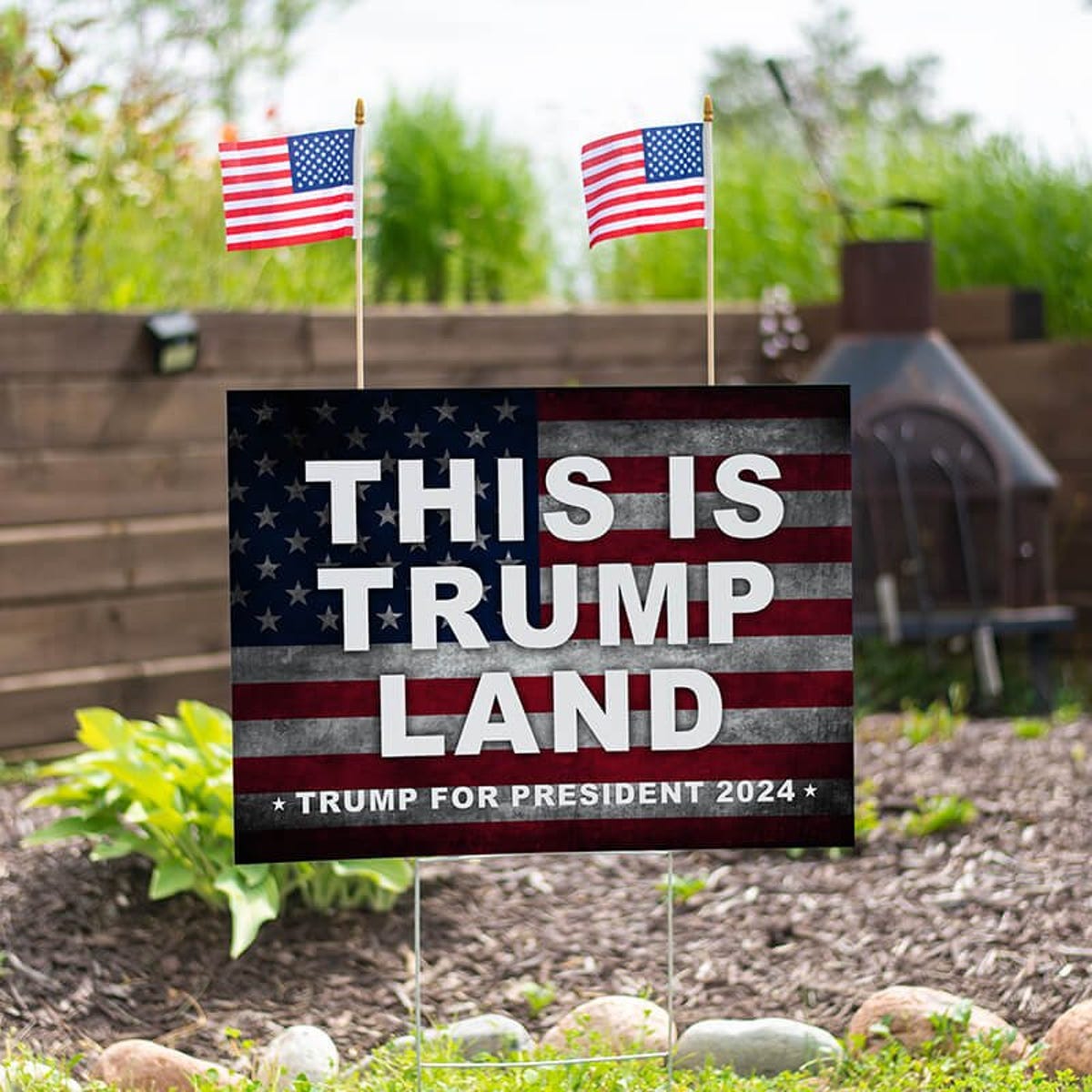 Set of American Flags Add On