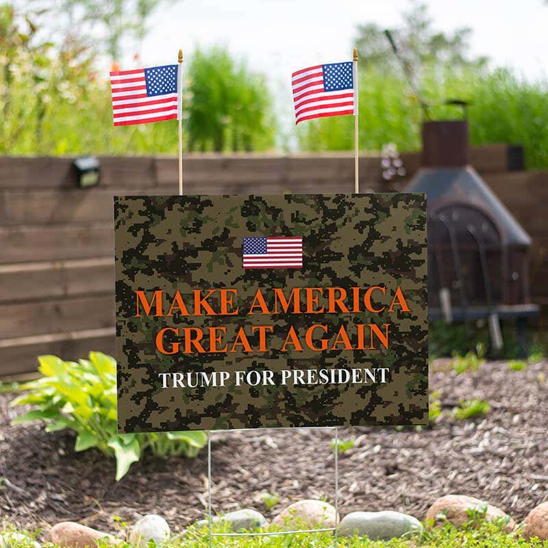 Set of American Flags Add On