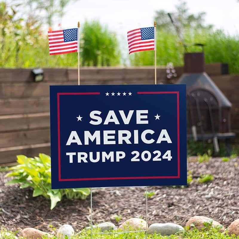 Set of American Flags Add On