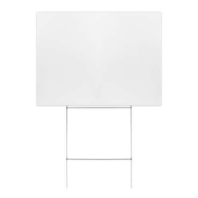 Blank Yard Signs Corrugated Plastic