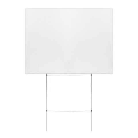 Blank Yard Signs Corrugated Plastic