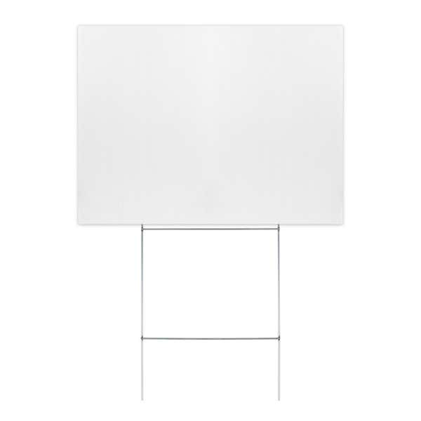 Blank Yard Signs Corrugated Plastic
