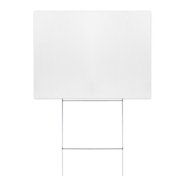 Blank Yard Signs Corrugated Plastic