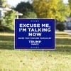 I'm Talking Now | Trump Vance Yard Sign in sunny yard