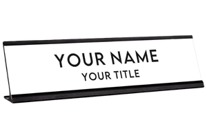 Engraved Desk Plates