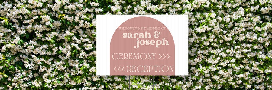 Creative Wedding Sign Ideas & Tips