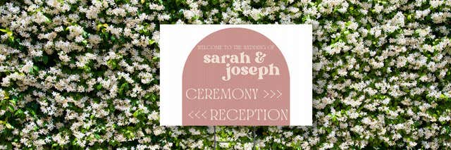 Creative Wedding Sign Ideas & Tips