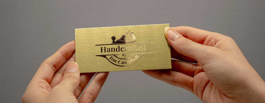 How It Works: Oxidizing Engraved Brass Plates