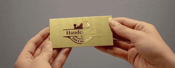 How It Works: Oxidizing Engraved Brass Plates