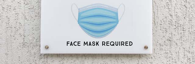 Mask Required Signs: Getting Ready for Winter