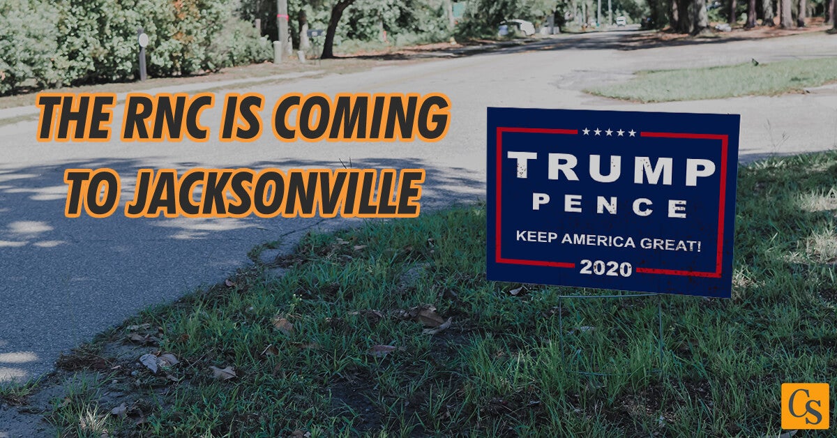 The 2020 Republican National Convention is Coming to Jacksonville, Florida
