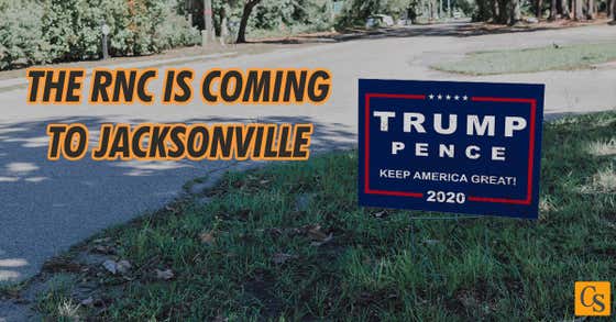 The 2020 Republican National Convention is Coming to Jacksonville, Florida