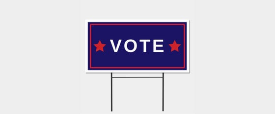Reduce, Reuse, and Recycle Those Plastic Yard Signs